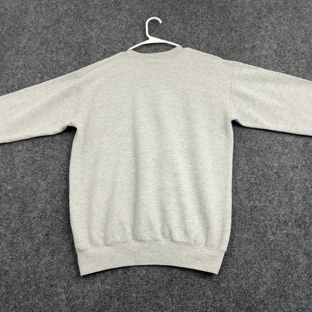Vintage Gildan Disney Sweatshirt Men M Grey Cotton Blend Mickey California Retro